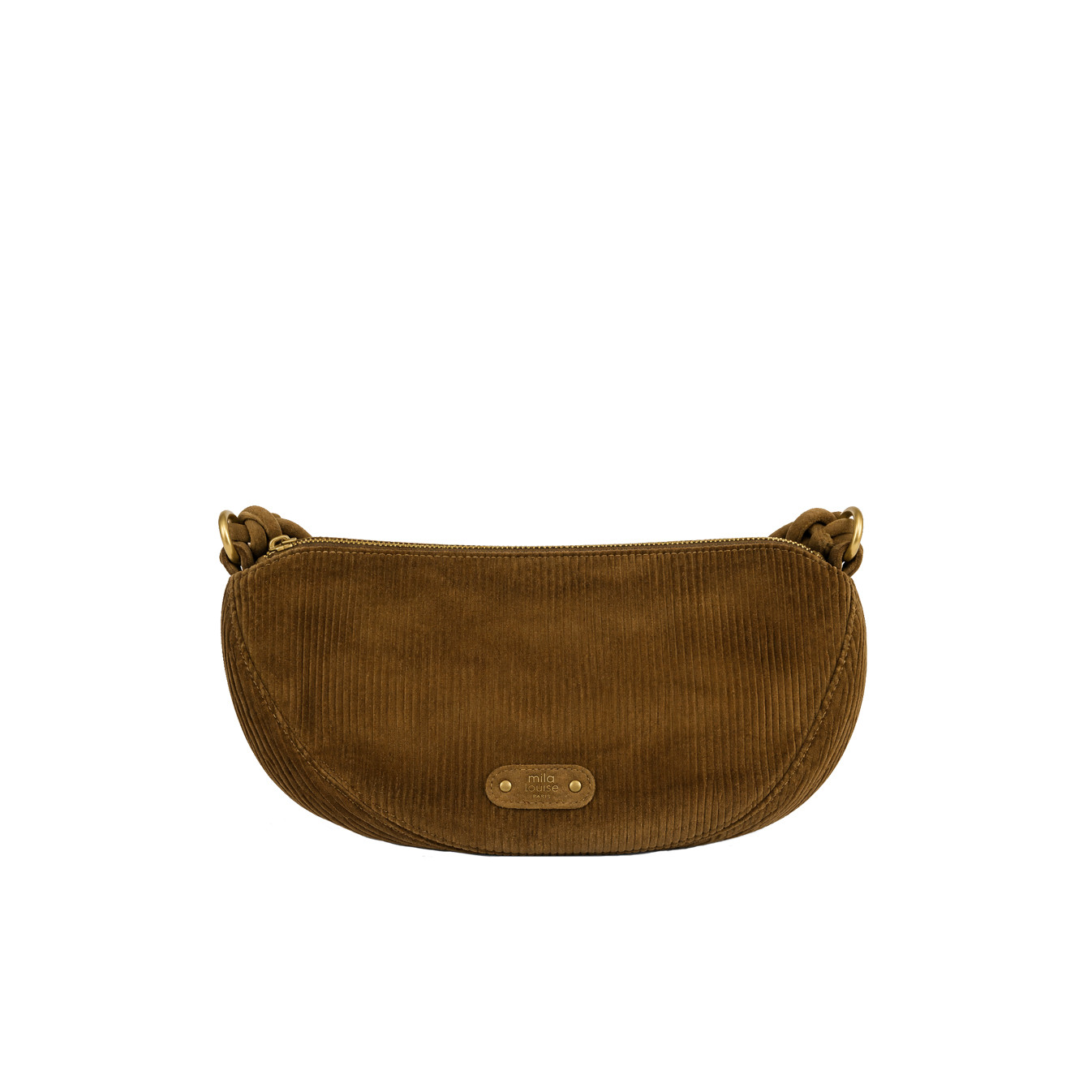 Mila Louise Ove VFR 2 Large Banana Bag Corduroy Ocre Dark