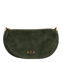 Mila Louise Ove VFR 2 Large Banana Bag Corduroy Kaki Dark