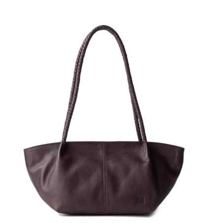 Biba Somerville Small Baguette Leather Tote SOR2L Bordeaux