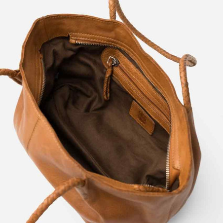 Biba Somerville Petit Cabas Baguette Cuir SOR2L Cuero ouvert