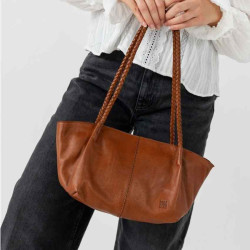 Biba Somerville Petit Cabas Baguette Cuir SOR2L Cuero porté main
