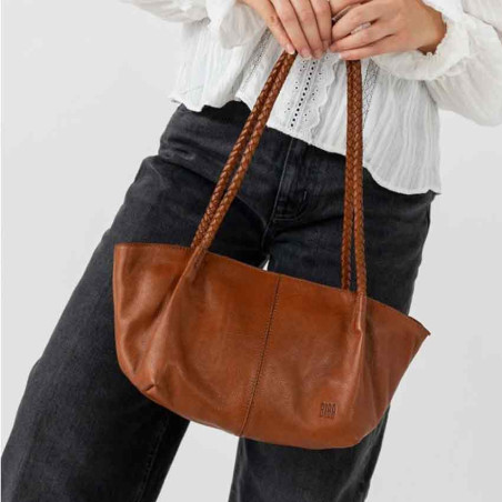 Biba Somerville Petit Cabas Baguette Cuir SOR2L Cuero porté main