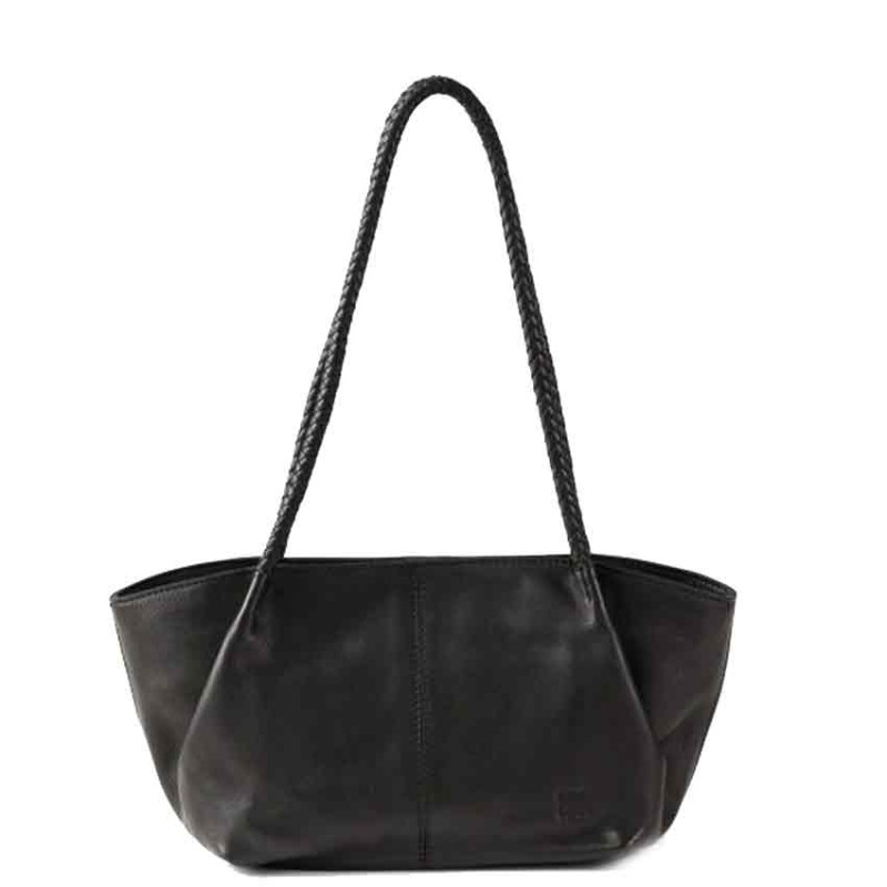 Biba Somerville Petit Cabas Baguette Cuir SOR2L Negro