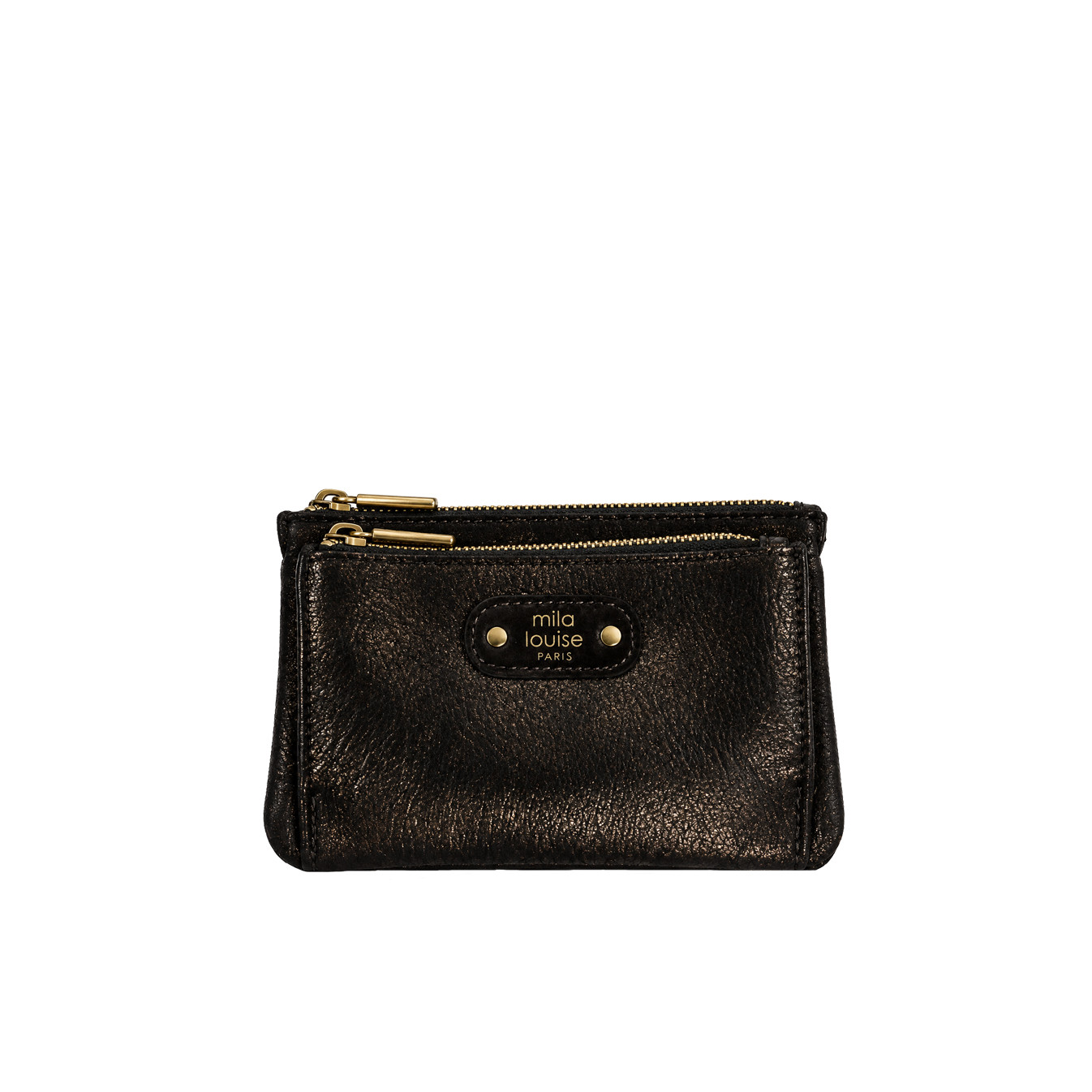 Mila Louise Paloma GR Coin Purse Dark Brown