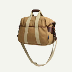 Bleu de Chauffe Business Musette Tote Bag and Camel Leather BM