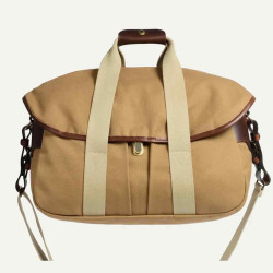 Bleu de Chauffe Business Musette Tote Bag and Camel Leather BM