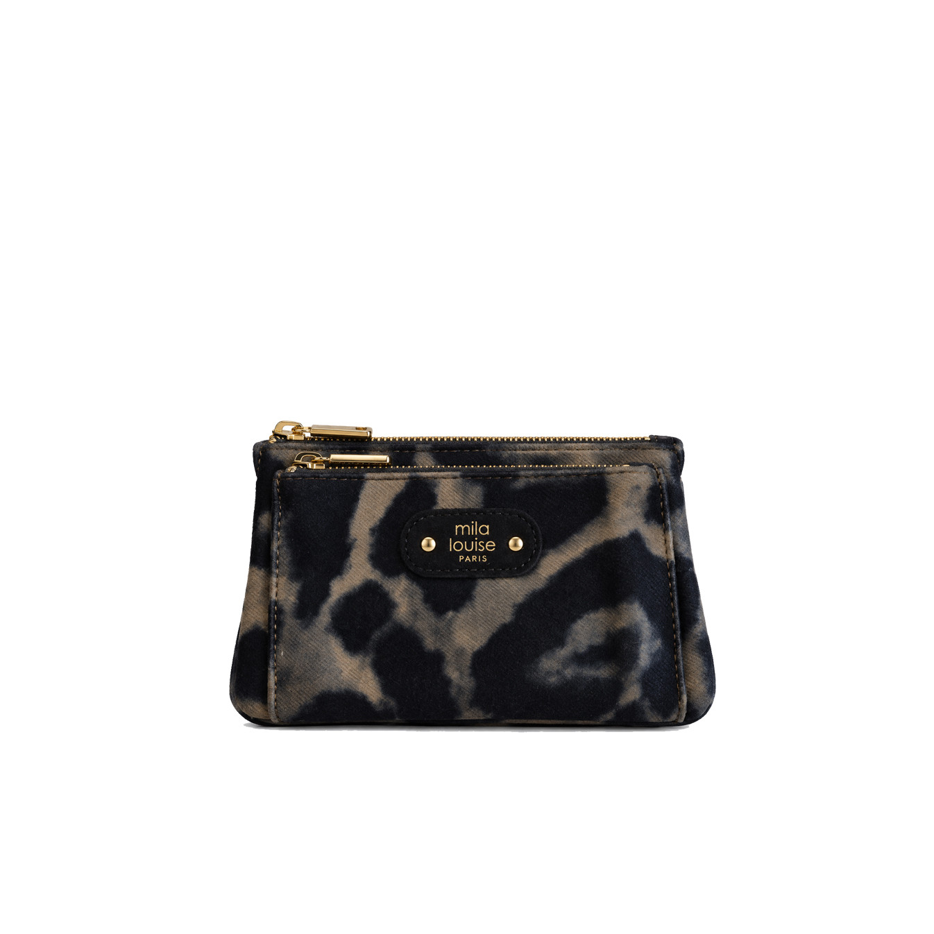 Mila Louise Paloma LP3 Coin Purse Leopard Black