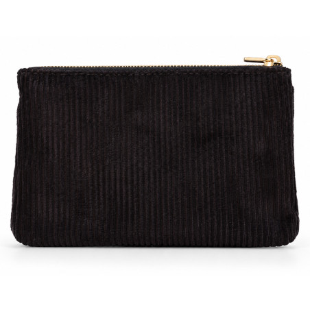 Mila Louise Paloma VFR2 Zippered Coin Purse Corduroy & Shiny Effect...