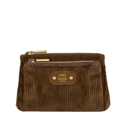 Mila Louise Paloma VFR2 Coin Purse Velvet Côtelé & Shiny...