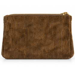 Mila Louise Paloma VFR2 Coin Purse Velvet Côtelé & Shiny...