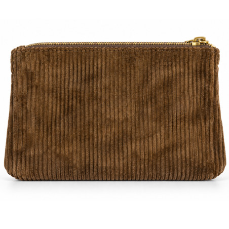 Mila Louise Paloma VFR2 Coin Purse Velvet Côtelé & Shiny...
