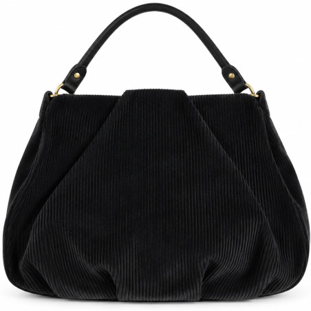 Mila Louise Priscille VFR2 Shoulder Bag in Waffle Velvet