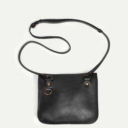 Black Crossbody Bag in Navy Blue