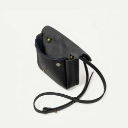 Black Crossbody Bag in Navy Blue