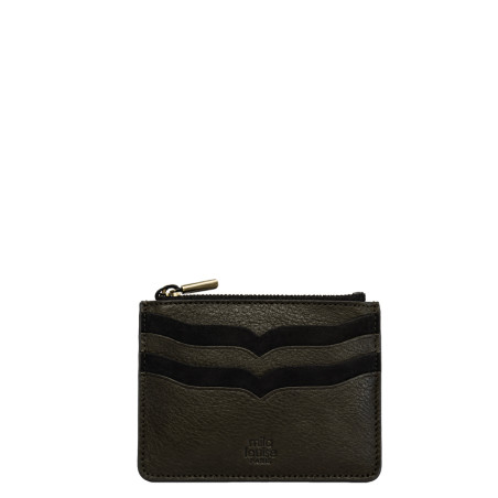 Mila Louise Rol CC Porte-Cartes En Cuir Kaki