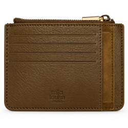 Mila Louise Rol CC Porte-Cartes En Cuir Ocre