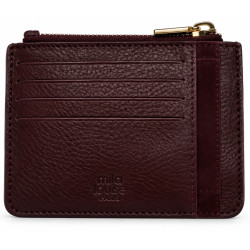 Mila Louise Rol CC Porte-Cartes En Cuir Rouge