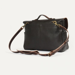 Bleu de Chauffe Charles Cartable en cuir Porte-ordinateur Marron Brun