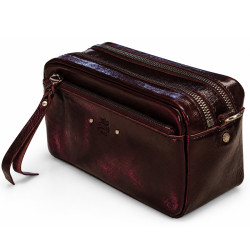 Mila Louise Tata XS CC Petit Sac Trotteur En Cuir Grainé Rouge