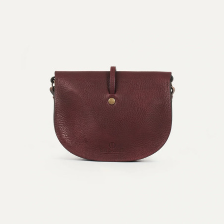 Bleu de Chauffe Mini Sac Postier Java Tourbe dos