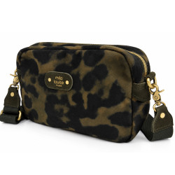 Mila Louise Trott L LP3 Sac Trotteur Léopard Kaki Dark