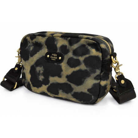 Mila Louise Trott L LP3 Leopard Trotter Bag