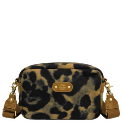 Mila Louise Trott L LP3 Sac Trotteur Léopard Ocre Dark