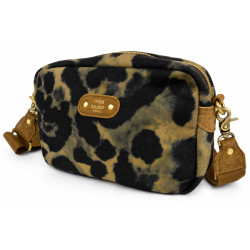 Mila Louise Trott L LP3 Leopard Trotter Bag Ocre Dark