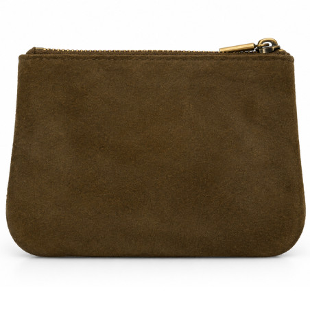 Mila Louise Uzu CC Coin Purse in Ochre Leather