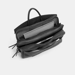 Bleu de Chauffe Zeppo Solo Sac Business Liscio Marron ouvert