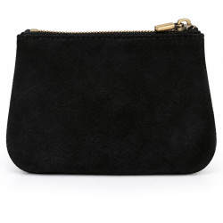 Mila Louise Uzu CC Porte-Monnaie En Cuir Noir