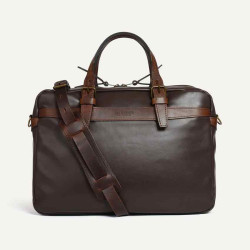Bleu de Chauffe Sac Business Ledger Marron