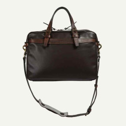 Bleu de Chauffe Sac Business Ledger Marron face