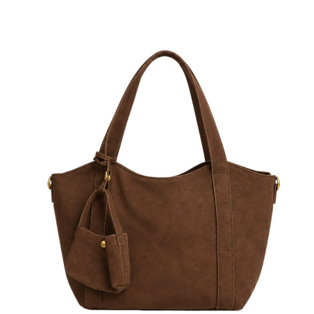 Farfouillette Sac Shopping 2 En 1 Café