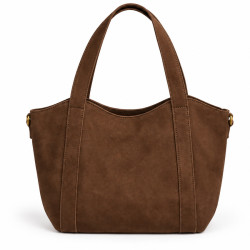 Farfouillette Sac Shopping 2 En 1 Café
