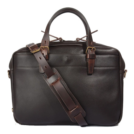 Bleu de Chauffe Sac Business Folder Marron Brun