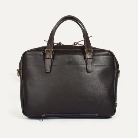 Bleu de Chauffe Sac Business Folder Marron Brun face