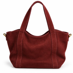 Farfouillette Sac Shopping 2 En 1 Prune