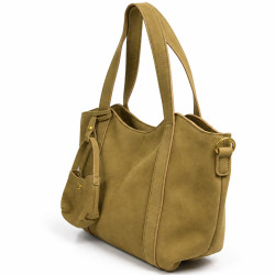 Farfouillette Sac Shopping 2 En 1 Taupe
