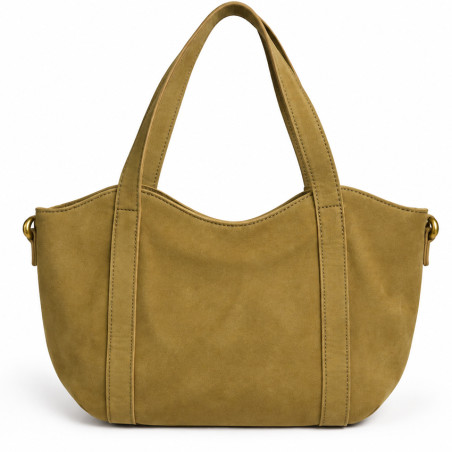 Farfouillette Sac Shopping 2 En 1 Taupe dos