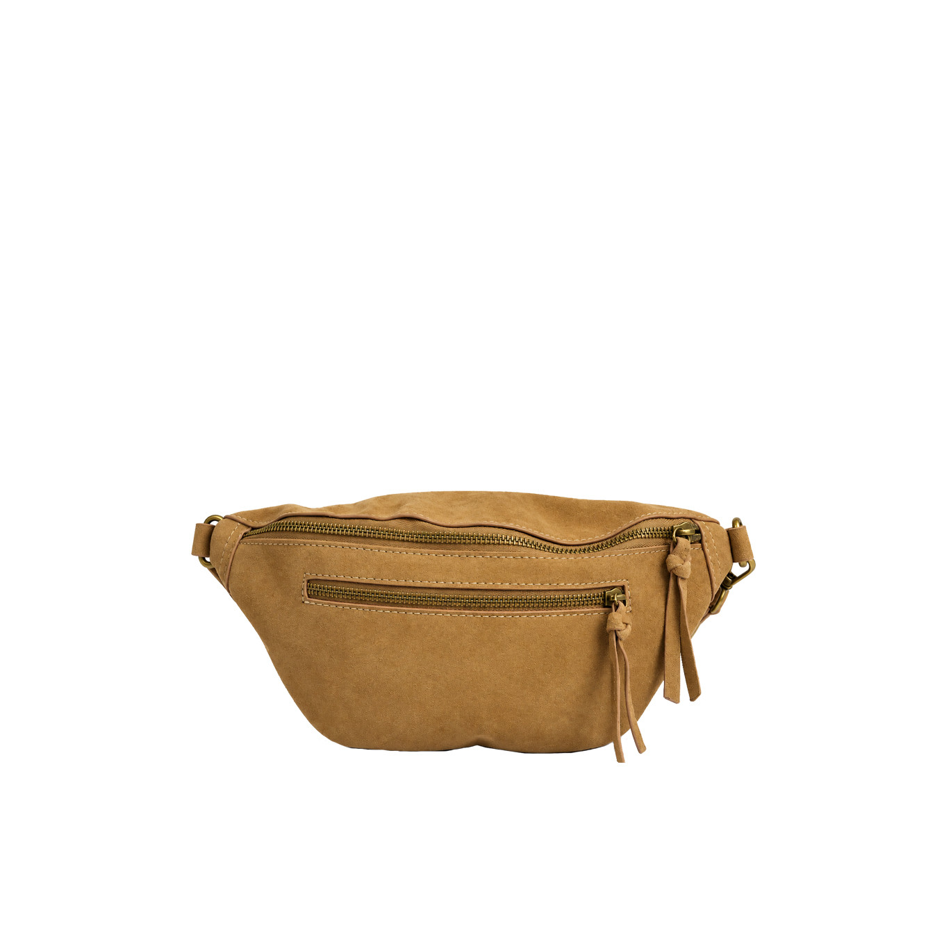 Farfouillette Sac Banane Zippé & Végan Fauve