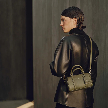 Lancaster Milano Ana Handbag Leather 547-101 Khaki