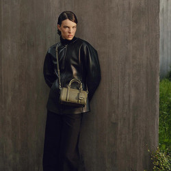 Lancaster Milano Ana Sac à Main Cuir 547-101 Kaki 13