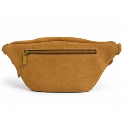 Farfouillette Sac Banane Zippé & Végan Fauve dos