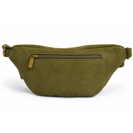 Farfouillette Sac Banane Zippé & Végan Kaki dos
