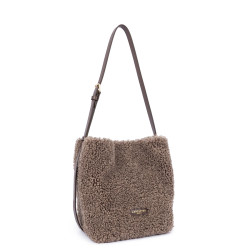 Lancaster Moumoute Sac Seau 518-089 Marron cote