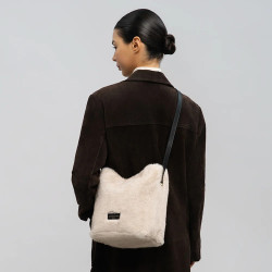 Lancaster Moumoute Sac Seau 518-089 Ecru Noir