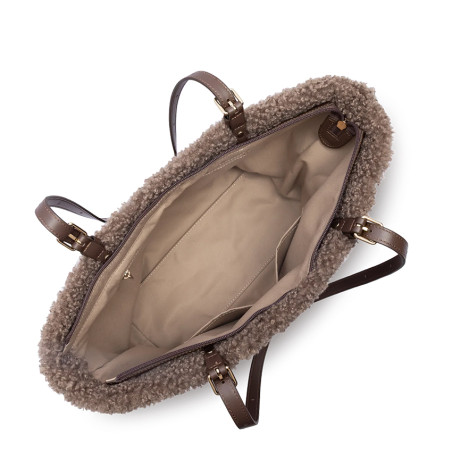 Lancaster Moumoute Sac Cabas 518-092 Marron ouvert