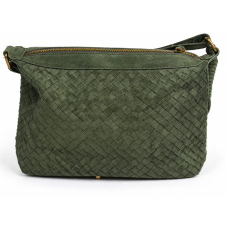 Farfouillette Drawstring Bag Woven Green