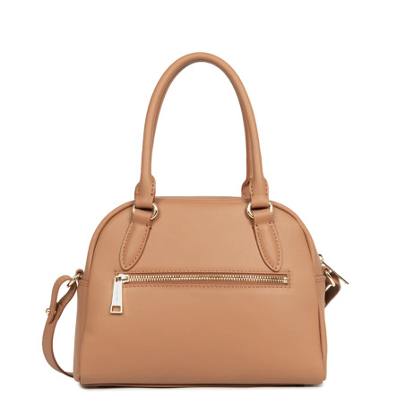 Lancaster Donna Bow Petit Sac Bowling 480-092 Moka dos